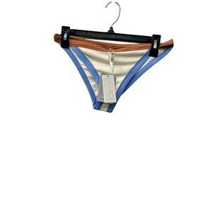 New LSPACE Size XL Vacay Bikini Bottom Cream Multi